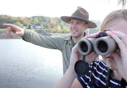 Ranger-Schiffstour, © Nationalpark Eifel Ranger-Schiffstour, © Nationalpark Eifel