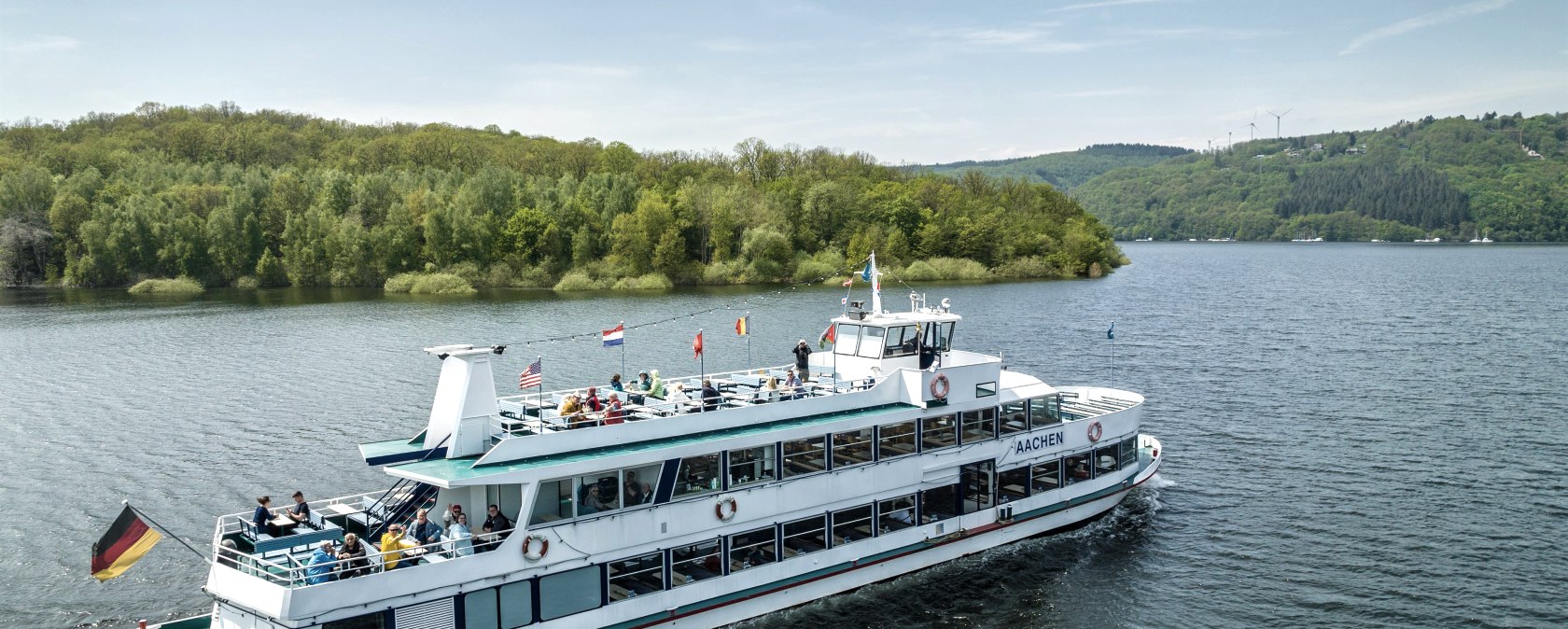 Boottocht Rursee, © Eifel Tourismus GmbH, Dominik Ketz