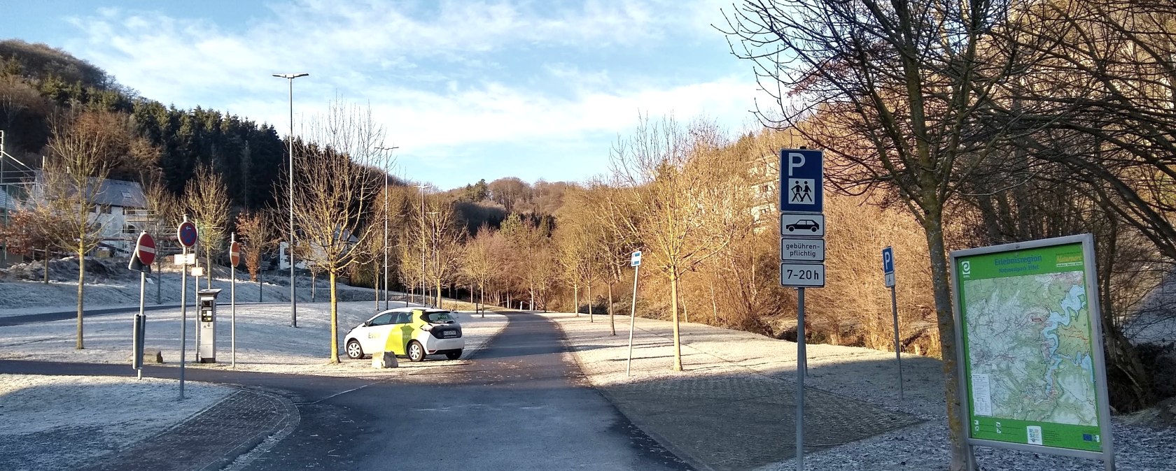 Parking de randonnée Haus Rurseeklänge, © Rursee-Touristik GmbH