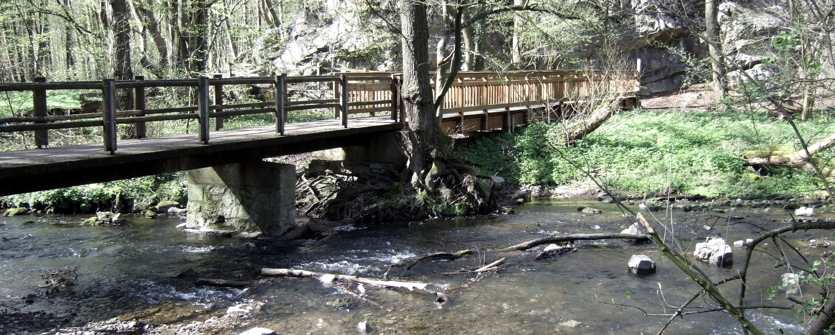 Wandelroute Inderoute: Brug over de Inde, © aachen tourist service