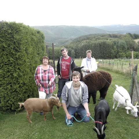 Randonnée avec des animaux, © Haus RurseeIdyll/Gabriele Laufenberg