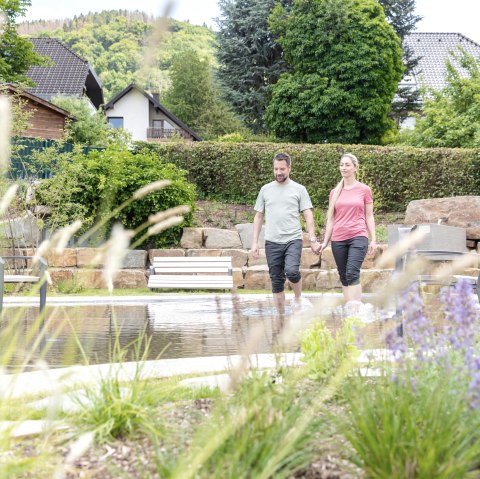 Verfrissing in de watertuin, © Eifel Tourismus GmbH, AR-shapefruit AG