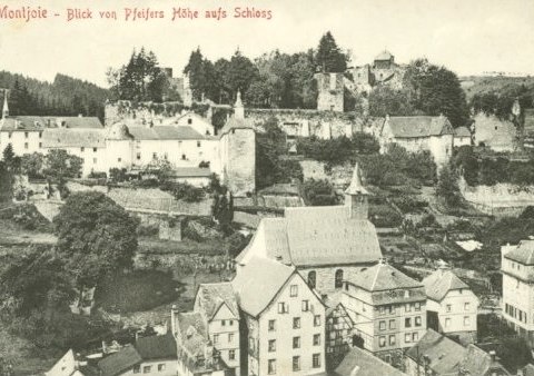 Historische Aufnahme von Monschau