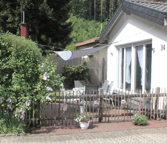 Vakantiehuis "Villa Hammertal" Terras