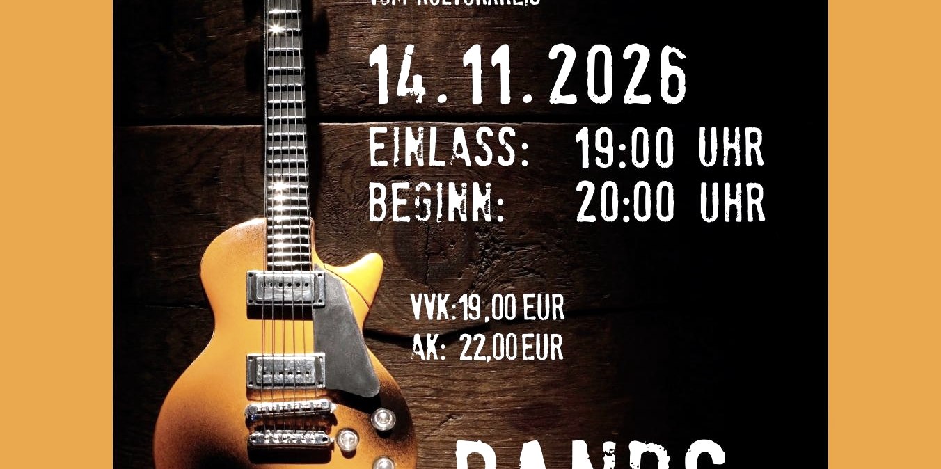 Rocck und Blues Nacht, © Kulturkreis der Gemeinde Roetgen e.V.