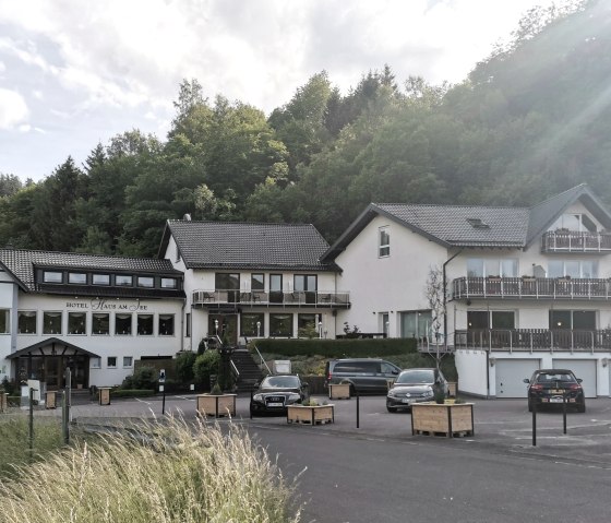 Maison au bord du lac