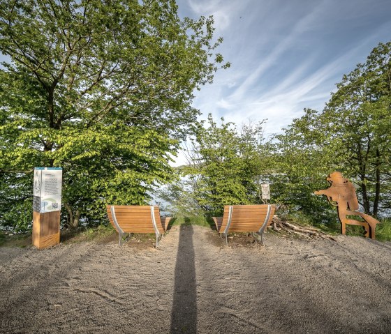 Lieu de repos et de découverte au bord du lac de la Roer, © Dennis Stratmann | Grünmetropole e.V.
