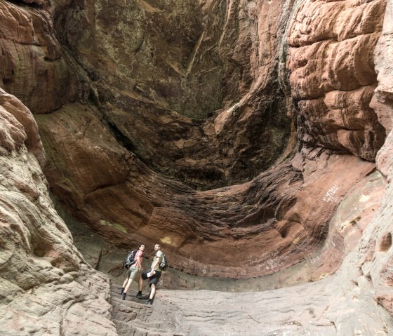 Genoveva Cave on the Eifelsteig trail, © Eifel Tourismus GmbH, D. Ketz