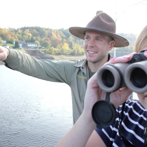 Ranger boottocht, © Nationalpark Eifel