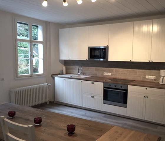 Vacation cottage Maison Riviére Kitchen