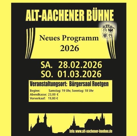 Alt Aachener Bühne, © Kulturkreis der Gemeinde Roetgen e.V.