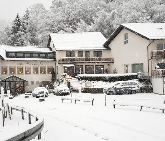 Neige à l'extérieur