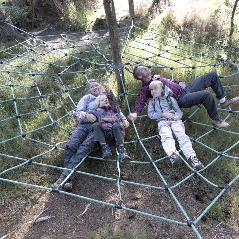 Relaxed break in the spider's web, © Eifel Tourismus GmbH, Tobias Vollmer - finanziert durch REACT-EU
