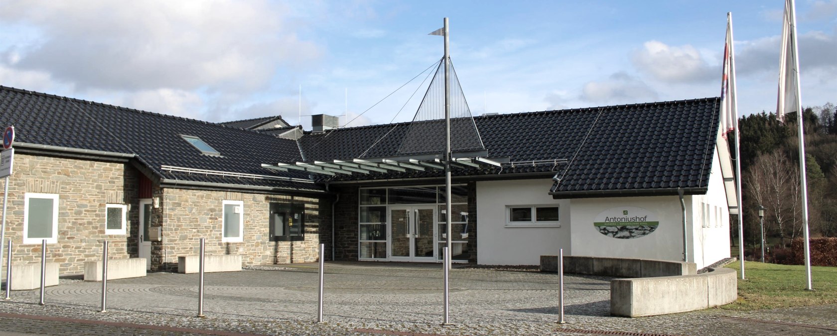 Antoniushof Rurberg Eingangsbereich, © Rursee-Touristik GmbH